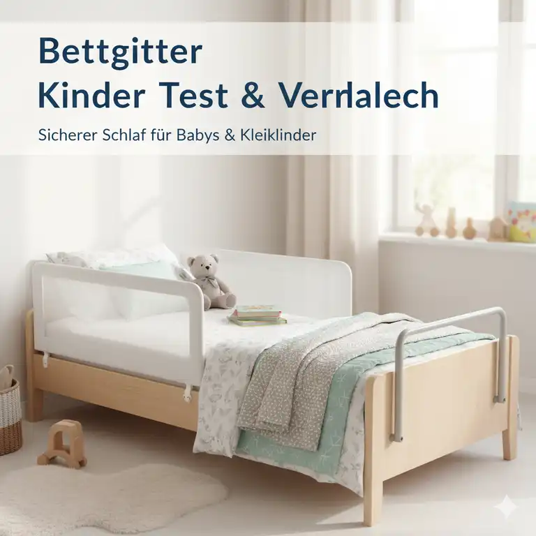 Bettgitter Kinder Test 2025: detaillierter Vergleich der besten Bettschutzgitter für sicheren Schlaf.