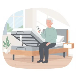 Fernbedienung für die Bettgitter Seniorenbett elektrisch Höhenverstellung.