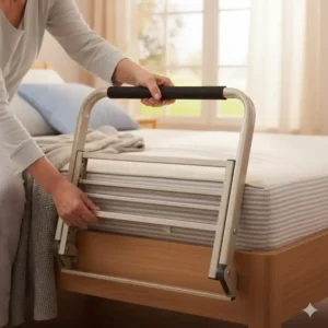 Einfache Montage des Bettgitter Seniorenbett günstig als Rausfallschutz