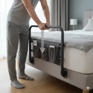 Praktisches bettgitter erwachsene stabil für Senioren mit Organizer-Tasche für Utensilien