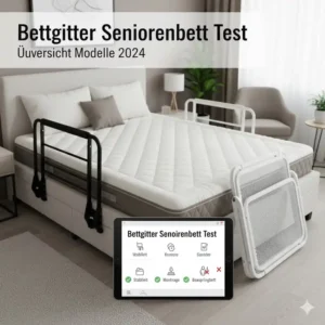 Preis-Leistungs-Sieger im großen Bettgitter Seniorenbett Test Vergleich.