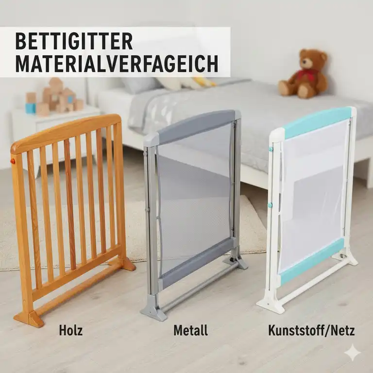 Bettgitter Materialvergleich: Die 7 Besten für 2025 (Holz, Metall, Stoff)