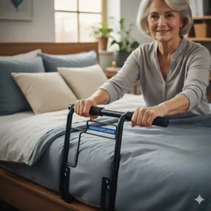 Höhenverstellbares bestes bettgitter senioren test für verschiedene Matratzen und Betthöhen.