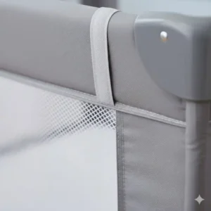 Das Material im Detail: Relevant für den Bettgitter Reisebett Sicherheit Test.