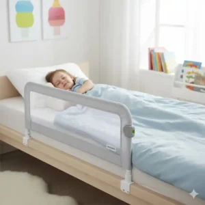 Sicherheitshöhe des bettgitter stoff waschbar zur Vermeidung von Stürzen.