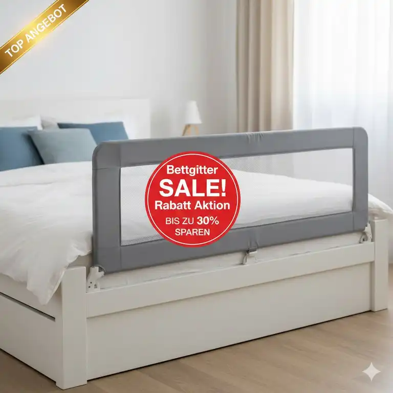 Bettgitter Rabatt Aktion: Die 7 besten Deals für sicheren Schlaf