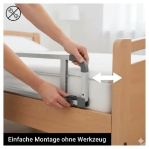 bettgitter empfehlung senioren und einfache montage als aufstehhilfe.