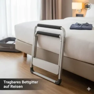 bettgitter empfehlung senioren als mobiles modell für reisen.