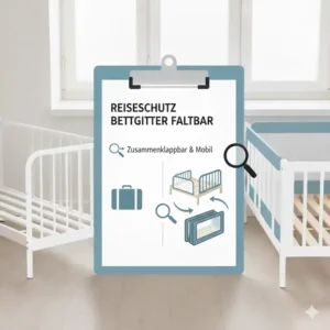 Platzsparende Reisevarianten für unterwegs: Jetzt ein Bettgitter gebraucht kaufen.