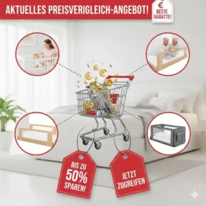 Exklusive Rabatte und das günstigste Bettgitter Angebot aktuell online finden.