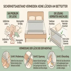 Lückenlose Sicherheit dank diesem bettgitter baby co sleeping.
