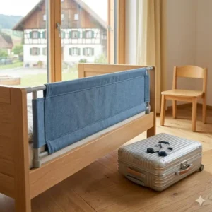 Rausfallschutz mit bettgitter für ferienwohnung kinder an Boxspringbetten