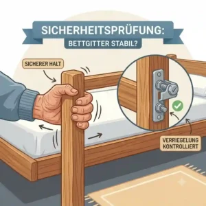 Checking joint stability and lock alignment after choosing to bettgitter nachrüsten bett.